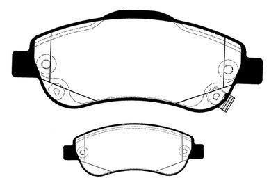 RA03990 RAICAM Комплект тормозных колодок, дисковый тормоз