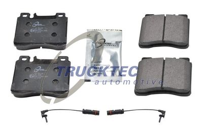 0235152 TRUCKTEC AUTOMOTIVE Комплект тормозных колодок, дисковый тормоз