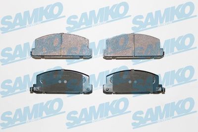 5SP053 SAMKO Комплект тормозных колодок, дисковый тормоз