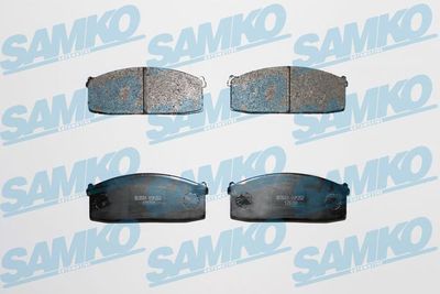 5SP252 SAMKO Комплект тормозных колодок, дисковый тормоз