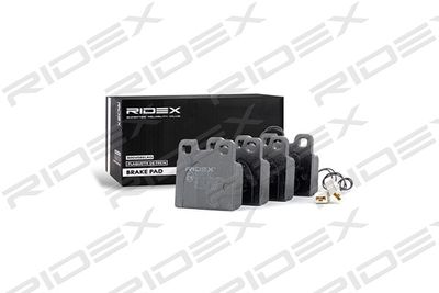 402B0717 RIDEX Комплект тормозных колодок, дисковый тормоз