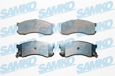 5SP041 SAMKO Комплект тормозных колодок, дисковый тормоз
