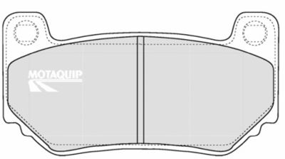 LVXL1221 MOTAQUIP Комплект тормозных колодок, дисковый тормоз