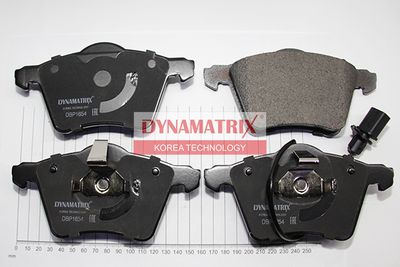 DBP1654 DYNAMATRIX Комплект тормозных колодок, дисковый тормоз