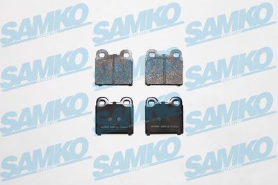 5SP112 SAMKO Комплект тормозных колодок, дисковый тормоз