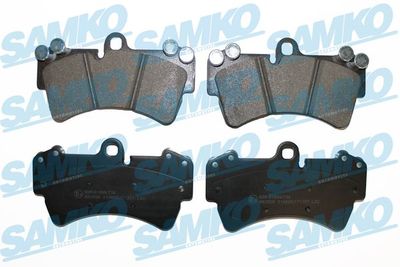 5SP1257 SAMKO Комплект тормозных колодок, дисковый тормоз