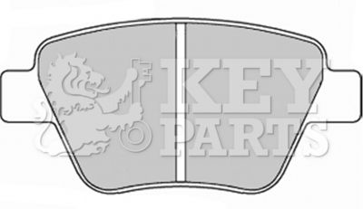 KBP2242 KEY PARTS Комплект тормозных колодок, дисковый тормоз