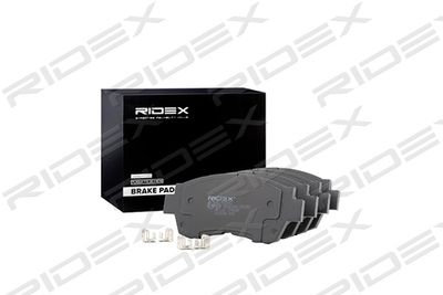 402B0545 RIDEX Комплект тормозных колодок, дисковый тормоз