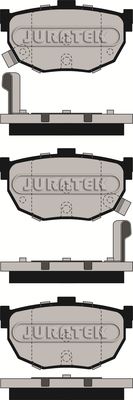 JCP638 JURATEK Комплект тормозных колодок, дисковый тормоз
