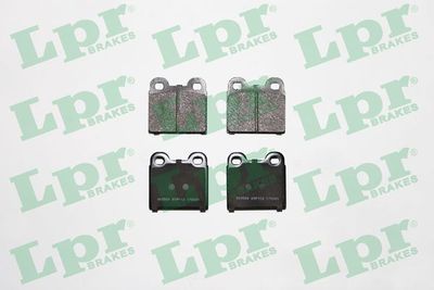 05P112 LPR Комплект тормозных колодок, дисковый тормоз