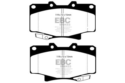 DP992 EBC Brakes Комплект тормозных колодок, дисковый тормоз