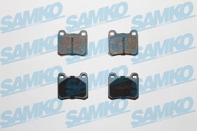 5SP181 SAMKO Комплект тормозных колодок, дисковый тормоз