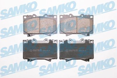 5SP1050 SAMKO Комплект тормозных колодок, дисковый тормоз