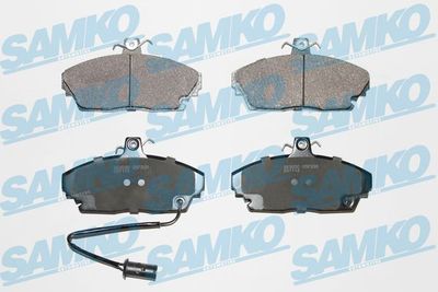 5SP339 SAMKO Комплект тормозных колодок, дисковый тормоз