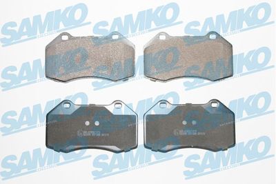 5SP1389 SAMKO Комплект тормозных колодок, дисковый тормоз