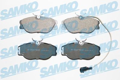 5SP556 SAMKO Комплект тормозных колодок, дисковый тормоз