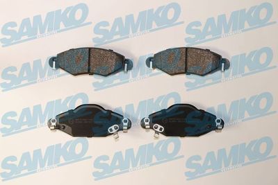 5SP1001 SAMKO Комплект тормозных колодок, дисковый тормоз