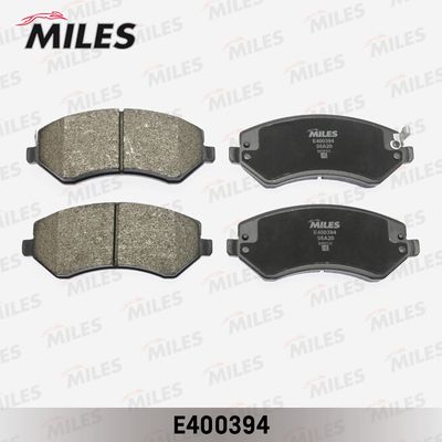 E400394 MILES Комплект тормозных колодок, дисковый тормоз