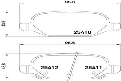 FK20213 KAISHIN Комплект тормозных колодок, дисковый тормоз