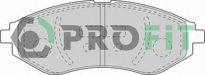 50001699C PROFIT Комплект тормозных колодок, дисковый тормоз