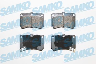 5SP366 SAMKO Комплект тормозных колодок, дисковый тормоз