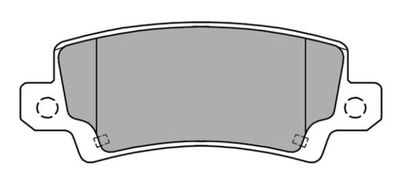 FBP1364 FREMAX Комплект тормозных колодок, дисковый тормоз