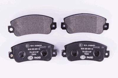 8DB355007121 HELLA PAGID Комплект тормозных колодок, дисковый тормоз