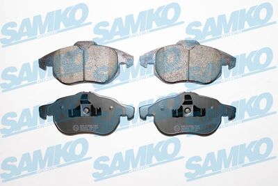 5SP1524 SAMKO Комплект тормозных колодок, дисковый тормоз