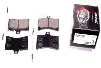 PRP0386 PROTECHNIC Комплект тормозных колодок, дисковый тормоз