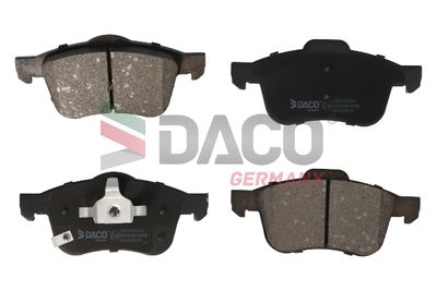 320916 DACO Germany Комплект тормозных колодок, дисковый тормоз