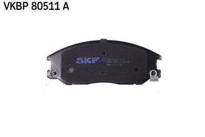 VKBP80511A SKF Комплект тормозных колодок, дисковый тормоз