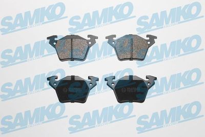 5SP948 SAMKO Комплект тормозных колодок, дисковый тормоз
