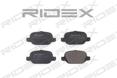 402B0091 RIDEX Комплект тормозных колодок, дисковый тормоз