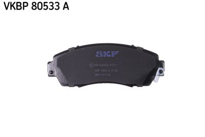 VKBP80533A SKF Комплект тормозных колодок, дисковый тормоз