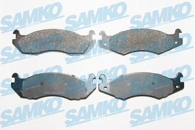 5SP312 SAMKO Комплект тормозных колодок, дисковый тормоз
