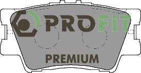 50052015 PROFIT Комплект тормозных колодок, дисковый тормоз
