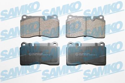 5SP1505 SAMKO Комплект тормозных колодок, дисковый тормоз