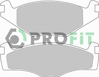 50000419 PROFIT Комплект тормозных колодок, дисковый тормоз