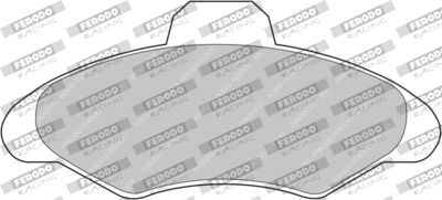 FDS617 FERODO RACING Комплект тормозных колодок, дисковый тормоз