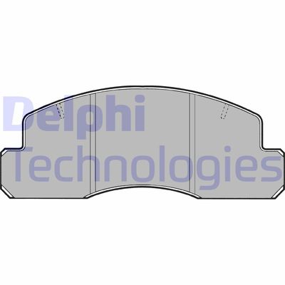LP1399 DELPHI Комплект тормозных колодок, дисковый тормоз