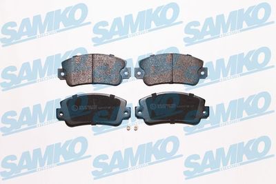 5SP007 SAMKO Комплект тормозных колодок, дисковый тормоз