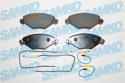 5SP793 SAMKO Комплект тормозных колодок, дисковый тормоз