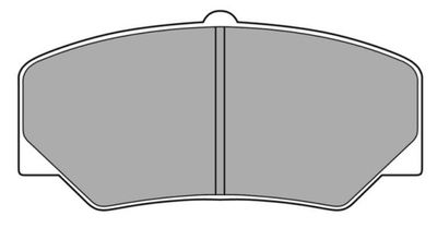 FBP0498 FREMAX Комплект тормозных колодок, дисковый тормоз