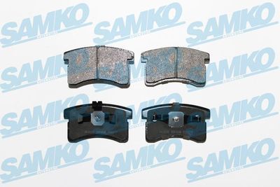 5SP458 SAMKO Комплект тормозных колодок, дисковый тормоз