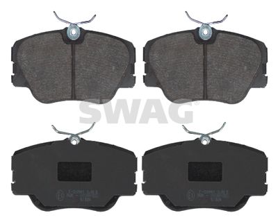 10916193 SWAG Комплект тормозных колодок, дисковый тормоз