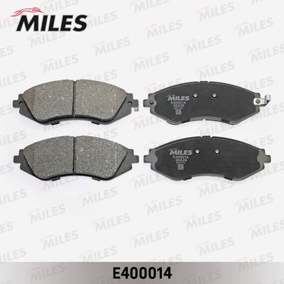 E400014 MILES Комплект тормозных колодок, дисковый тормоз