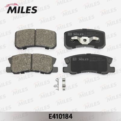 E410184 MILES Комплект тормозных колодок, дисковый тормоз