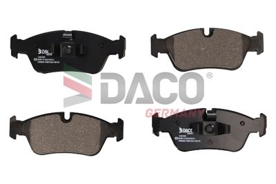 320306 DACO Germany Комплект тормозных колодок, дисковый тормоз