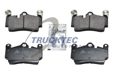 0735111 TRUCKTEC AUTOMOTIVE Комплект тормозных колодок, дисковый тормоз