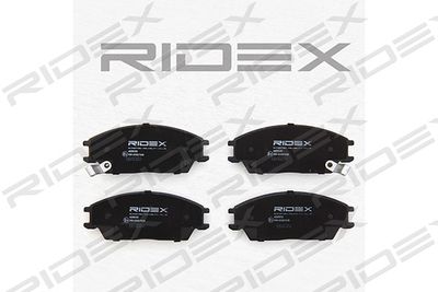 402B0132 RIDEX Комплект тормозных колодок, дисковый тормоз